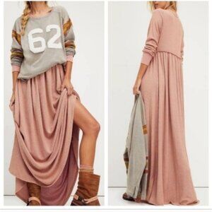 Free People Thermal Knit Maxi Dress